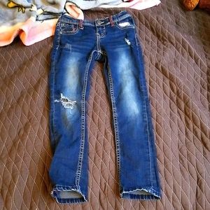 Blue ripped Jean's